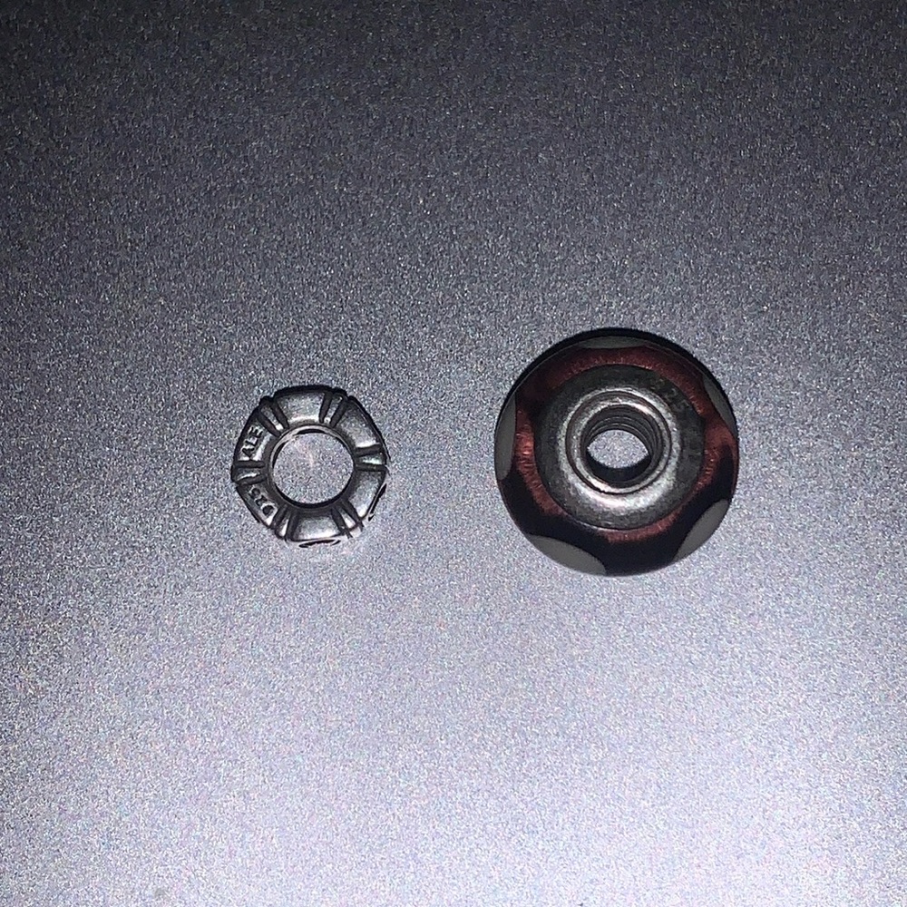 Pandora silver charms